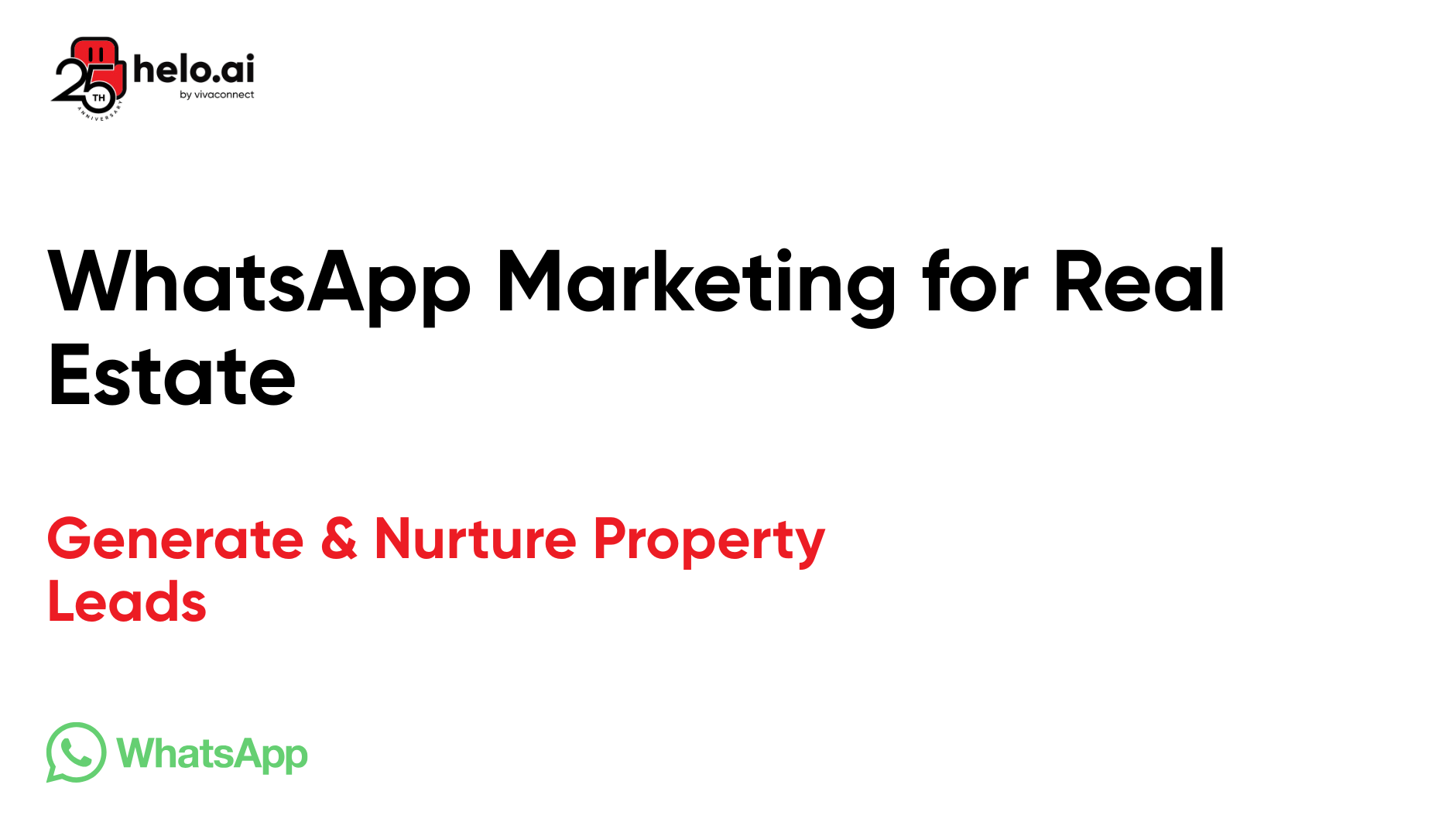 WhatsApp Marketing for Real Estate